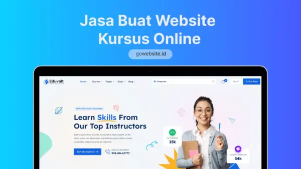 Jasa Pembuatan Website Kursus Online